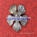 Ornamental forged wrought iron flower